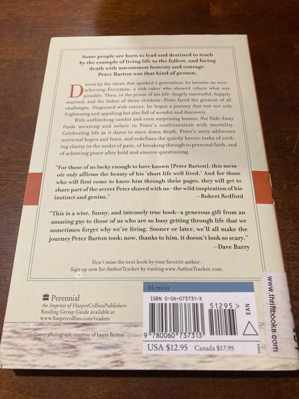 Not Fade Away - A Short Life Well Lived (Paperback) - Picture 2 of 3